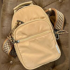 Anthropologie crossbody sling bag. Used one season. Like new.